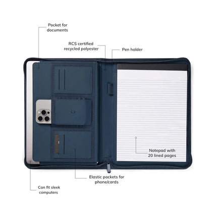 Baltimore RCS A4 Portfolio Crafted In Recycled Polyester - hospitality