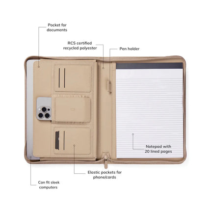 Baltimore RCS A4 Portfolio Crafted In Recycled Polyester - hospitality