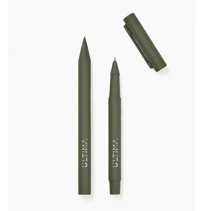 Baltimore RCS Pen Set With Two Pens Eternal And Classic Ballpoint Cap Clip In Recycled Stainless Steel - hospitality