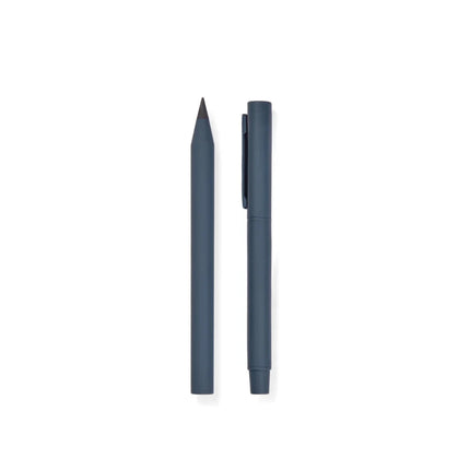 Baltimore RCS Pen Set With Two Pens Eternal And Classic Ballpoint Cap Clip In Recycled Stainless Steel - hospitality