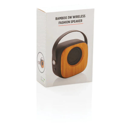 Bamboo 3W Wireless Fashion Speaker - hospitality