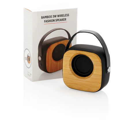 Bamboo 3W Wireless Fashion Speaker - hospitality