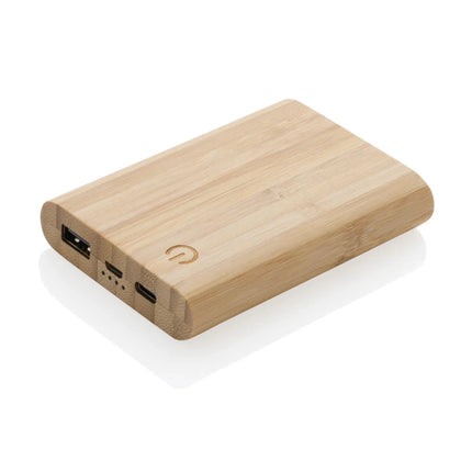 Bamboo 5.000 mAh powerbank - hospitality