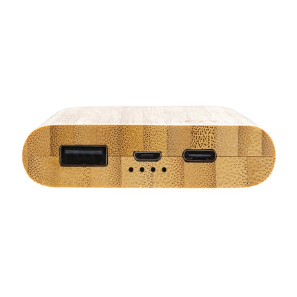 Bamboo 5.000 mAh powerbank - hospitality