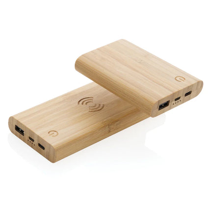 Bamboo 5.000 mAh powerbank - hospitality