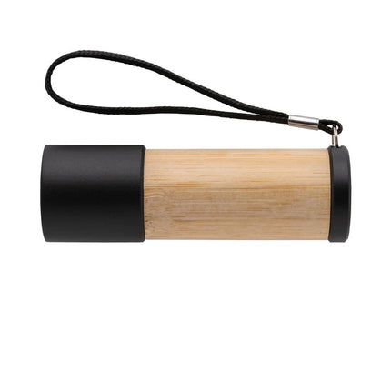 Bamboo and RCS certfied recycled plastic torch - hospitality