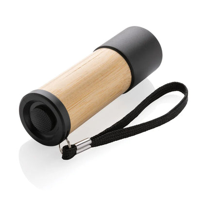Bamboo and RCS certfied recycled plastic torch - hospitality
