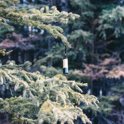 Bamboo and RCS certfied recycled plastic torch - hospitality