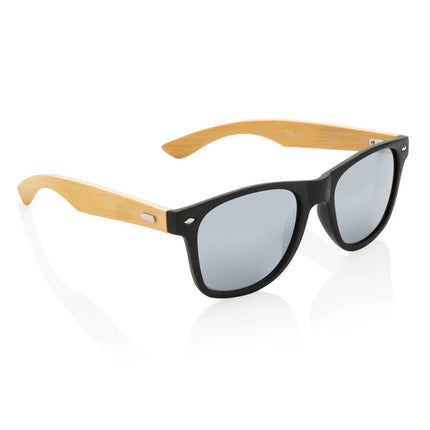 Bamboo and RCS recycled plastic sunglasses - hospitality