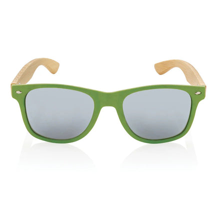 Bamboo and RCS recycled plastic sunglasses - hospitality