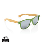 Recycled Polycarbonate,FSC® bamboo / green / 14.3 x 14.4 x 4.8 cm