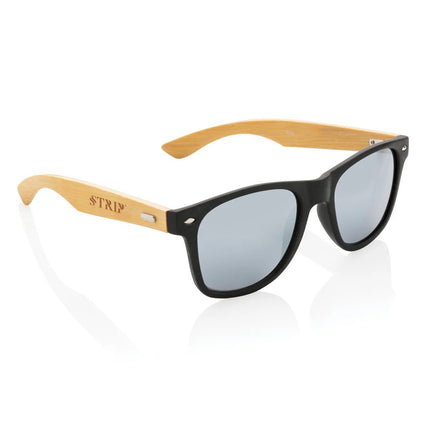 Bamboo and RCS recycled plastic sunglasses - hospitality
