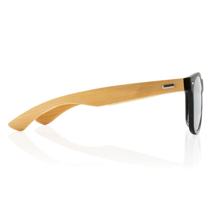 Bamboo and RCS recycled plastic sunglasses - hospitality