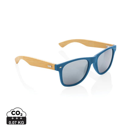 Bamboo and RCS recycled plastic sunglasses - hospitality