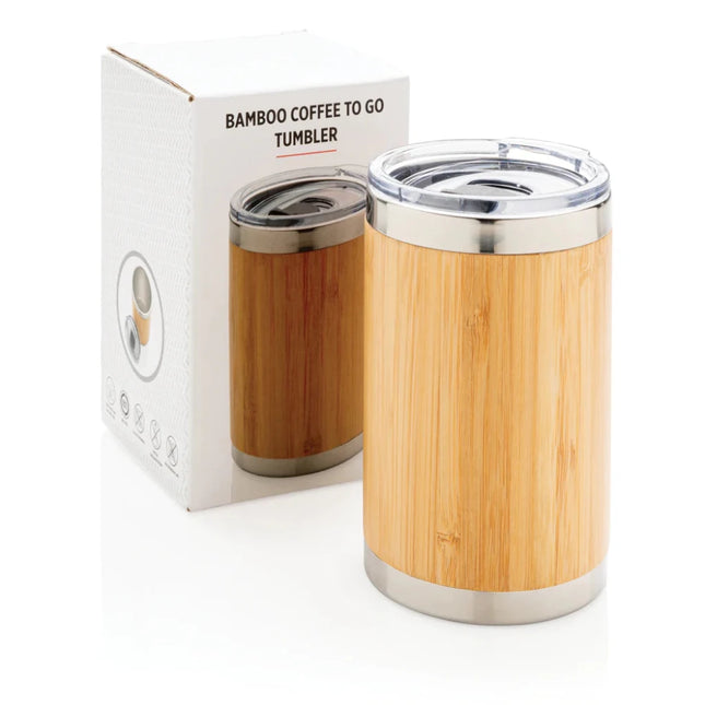 Bamboo coffee to go tumbler - hospitality