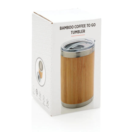 Bamboo coffee to go tumbler - hospitality
