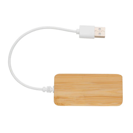 Bamboo hub with Type-C - hospitality