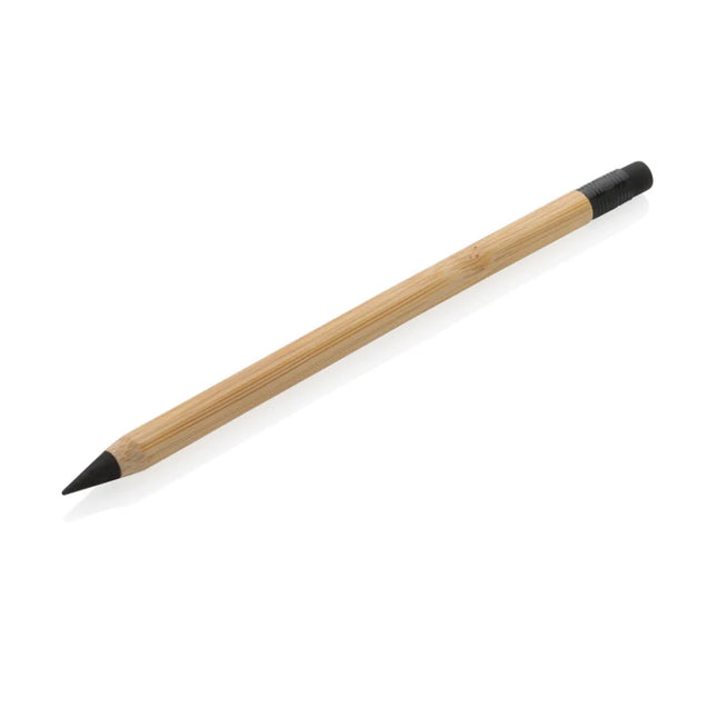 Bamboo infinity pencil with eraser - hospitality