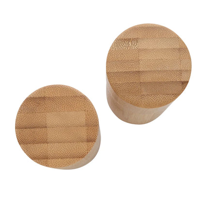 Bamboo salt and pepper mill set - hospitality