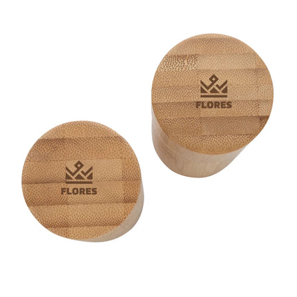 Bamboo salt and pepper mill set - hospitality