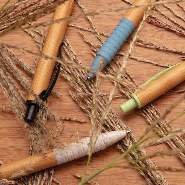 Bamboo & wheat straw pen - hospitality