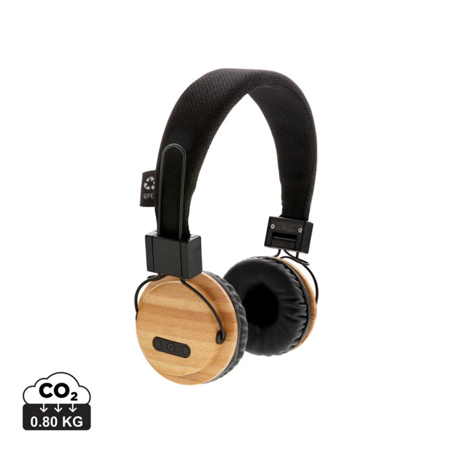 Bamboo wireless headphone - hospitality