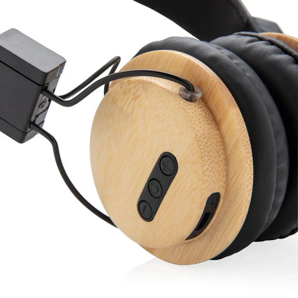 Bamboo wireless headphone - hospitality