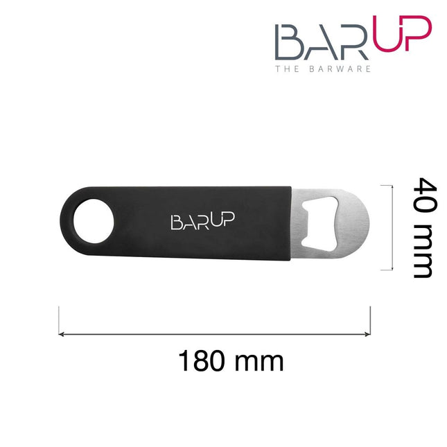 Bar blade, BarUp, black, 180x40mm - hospitality