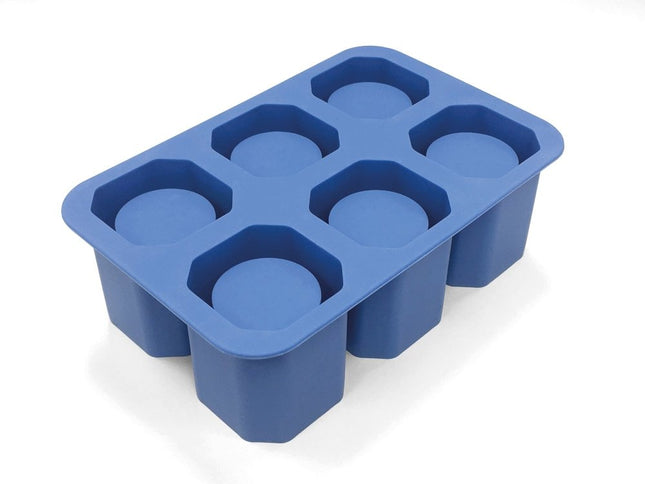 Bar Up Silicone Ice Shot Glass Maker - Six Cavities For Perfect Cocktail Shots Every Time - hospitality