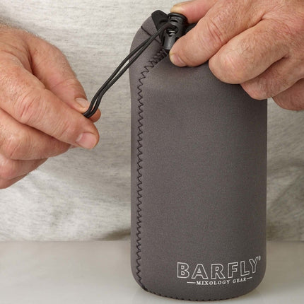 Barfly Protective Sleeve For 500ml And 550ml Mixing Glasses - Durable Neoprene Case With Secure Snap Lock - hospitality