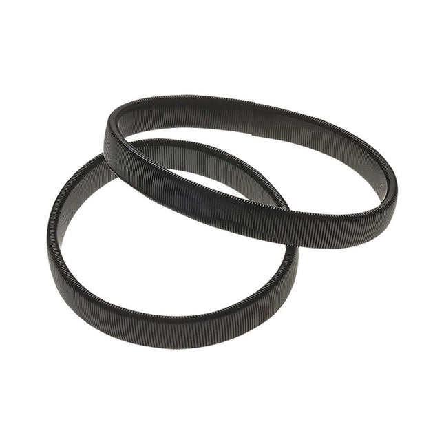 Bartender Armbands, Set of 2, Black, 70mm - hospitality