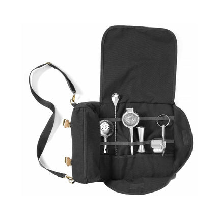 Bartender bag, Bar up, black, 210x370x(H)70mm - hospitality