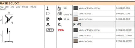 Base Scudo Base Leg - hospitality