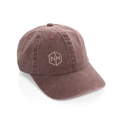 BEAU AWARE™ Washed 6 panel 270gsm cotton twill cap - hospitality