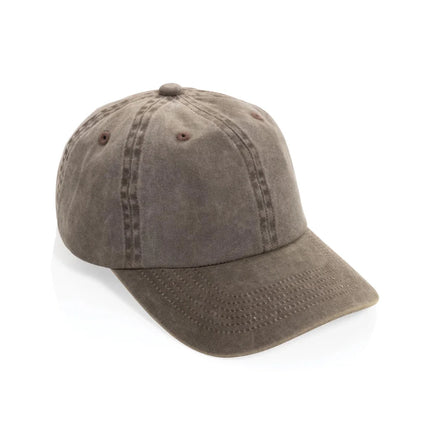 BEAU AWARE™ Washed 6 panel 270gsm cotton twill cap - hospitality