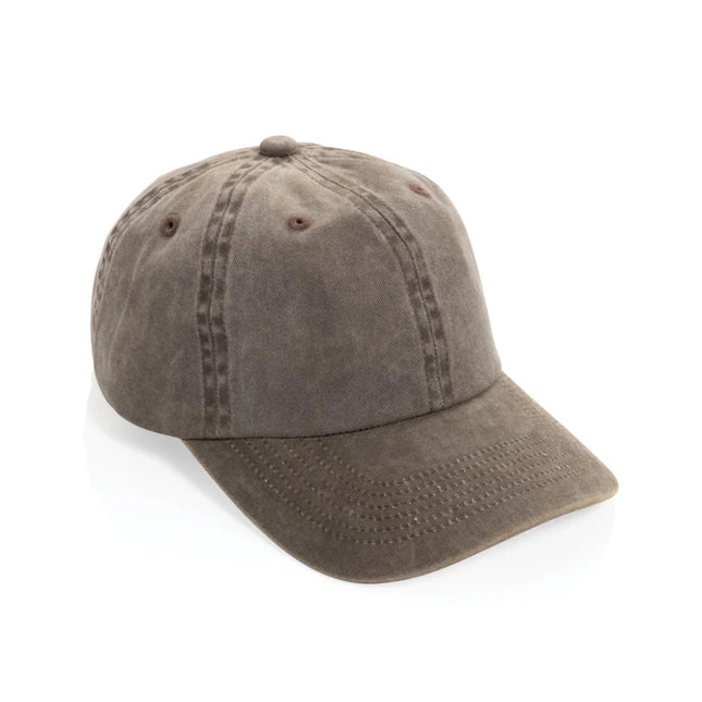 BEAU AWARE™ Washed 6 panel 270gsm cotton twill cap - hospitality