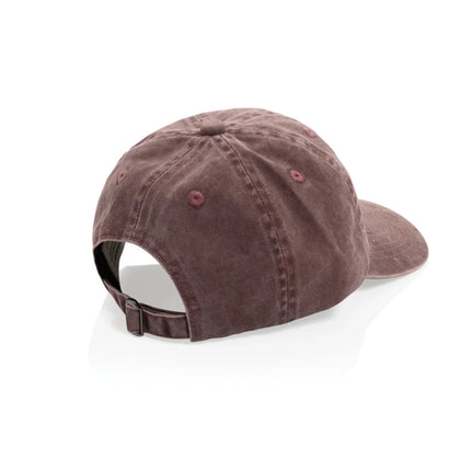 BEAU AWARE™ Washed 6 panel 270gsm cotton twill cap - hospitality