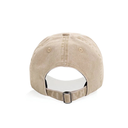 BEAU AWARE™ Washed 6 panel 270gsm cotton twill cap - hospitality