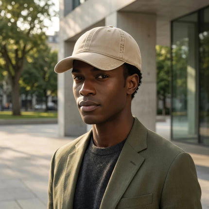 BEAU AWARE™ Washed 6 panel 270gsm cotton twill cap - hospitality