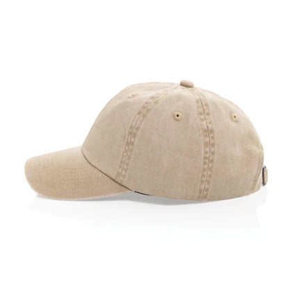 BEAU AWARE™ Washed 6 panel 270gsm cotton twill cap - hospitality