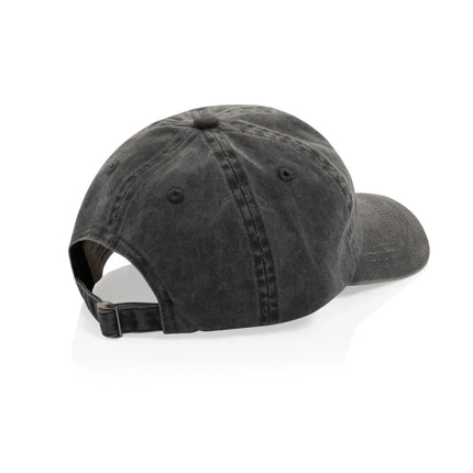 BEAU AWARE™ Washed 6 panel 270gsm cotton twill cap - hospitality