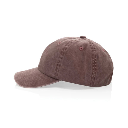 BEAU AWARE™ Washed 6 panel 270gsm cotton twill cap - hospitality