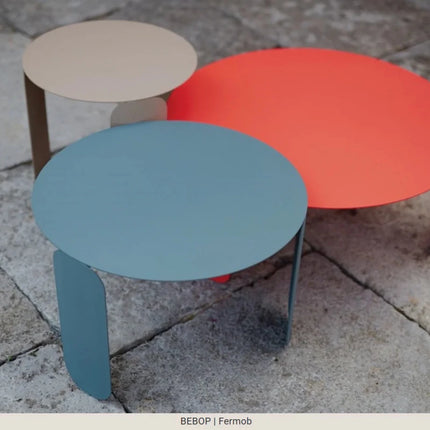 Bebop Low Table Ø80cm - hospitality