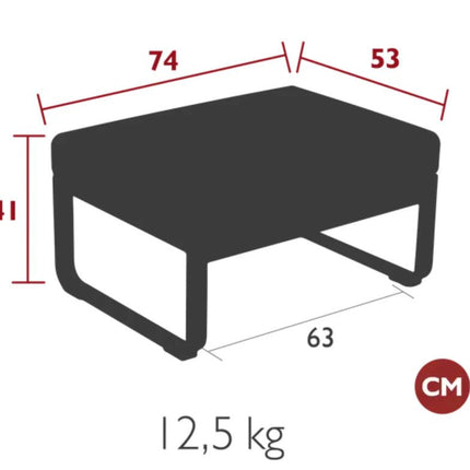 Bellevie 1-Seater Ottoman / Footstool - hospitality