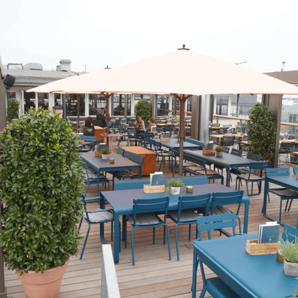 Bellevie 196 x 90 cm Outdoor Dining Table Eight Seater - hospitality