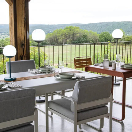 Bellevie 196 x 90 cm Outdoor Dining Table Eight Seater - with storage - hospitality