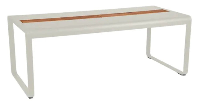 Bellevie 196 x 90 cm Outdoor Dining Table Eight Seater - with storage - hospitality