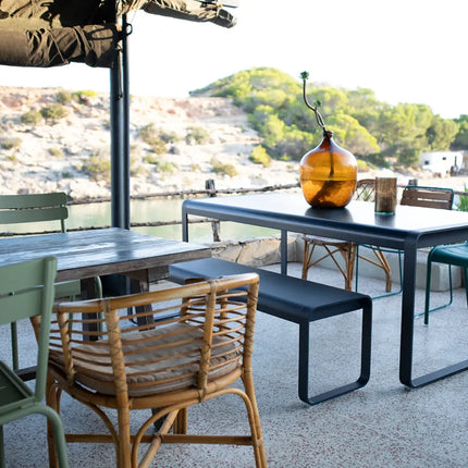  suitable for outdoor patio or garden.Metal Table24575172754839ClayGreyWithout outdoor Cover