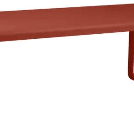 Bellevie 196 x 90 cm Outdoor Dining Table Eight Seater - Custom Wood DesignsFermob Bellevie outdoor metal dining table in clay grey