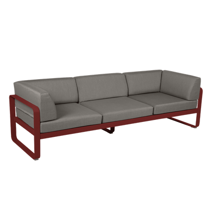 Bellevie 3-Seater Club Sofa for Hotel Terraces - CWDH